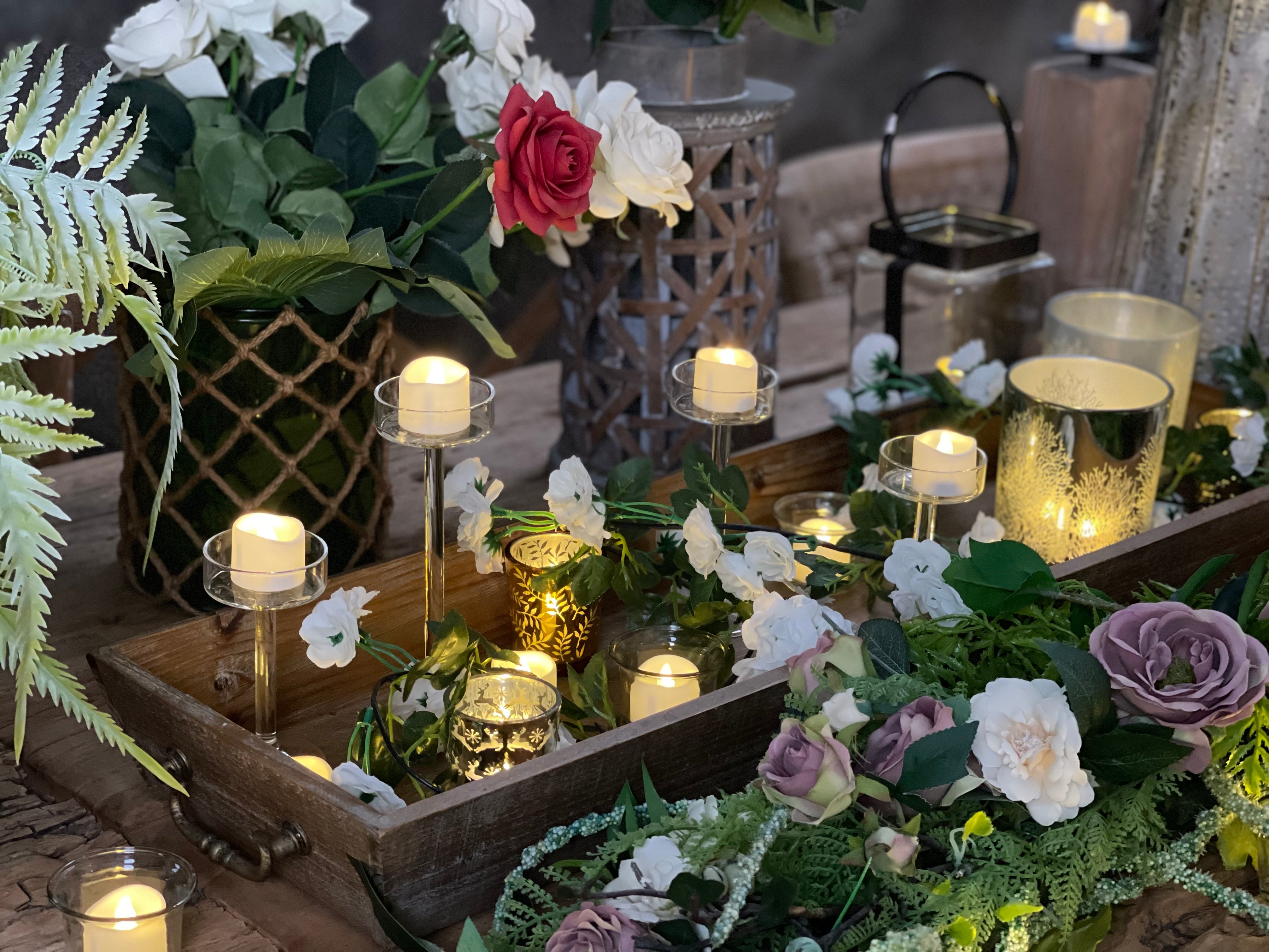How Do You Decorate a Table with LED Candles?